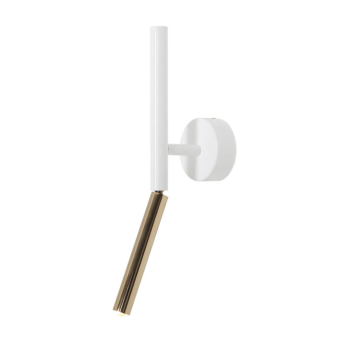 Aldex Kinkiet Stick White Żarówka W Zestawie - Metal - Biały 1067C