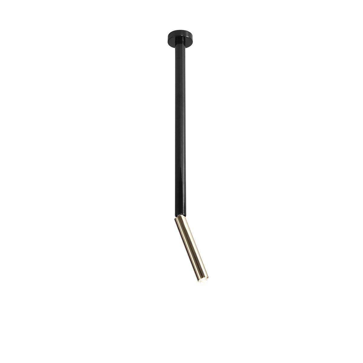 Aldex Plafon Stick Black M Żarówka W Zestawie - Metal - Czarny 1067PL_G1_M