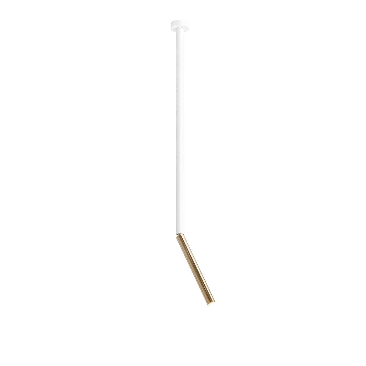Aldex Plafon Stick White L Żarówka W Zestawie - Metal - Biały 1067PL_G_L
