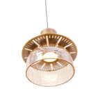 Maxlight Lampa wisząca Signature A - Metal + szkło - Mosiądz + szkło bursztynowe P0601