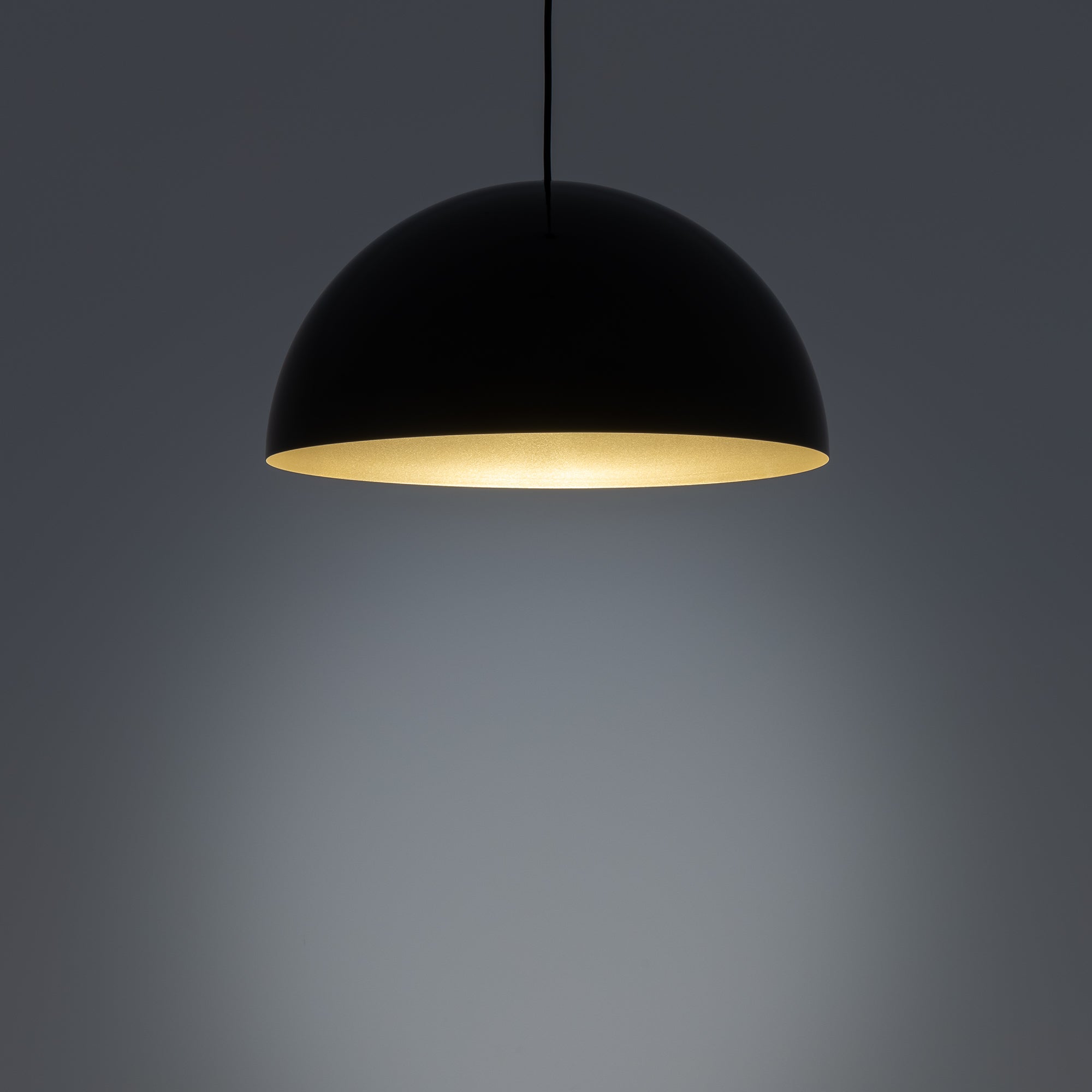 Nowodvorski Lampa wisząca HEMISPHERE SUPER L 12W only LED 50/60Hz - Stal lakierowana - Czarny I