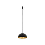 Nowodvorski Lampa wisząca HEMISPHERE SUPER S 12W only LED 50/60Hz - Stal lakierowana - Czarny
