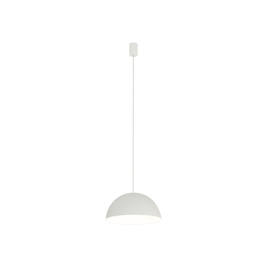 Nowodvorski Lampa wisząca HEMISPHERE SUPER S 12W only LED 50/60Hz - Stal lakierowana - Biały I 10695