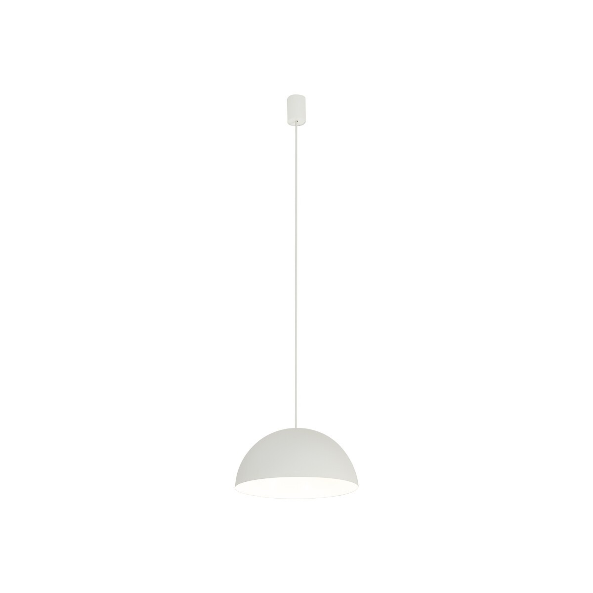 Nowodvorski Lampa wisząca HEMISPHERE SUPER S 12W only LED 50/60Hz - Stal lakierowana - Biały I 10695