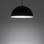 Nowodvorski Lampa wisząca HEMISPHERE SUPER S 12W only LED ~220-230Hz - Stal lakierowana - Czarny