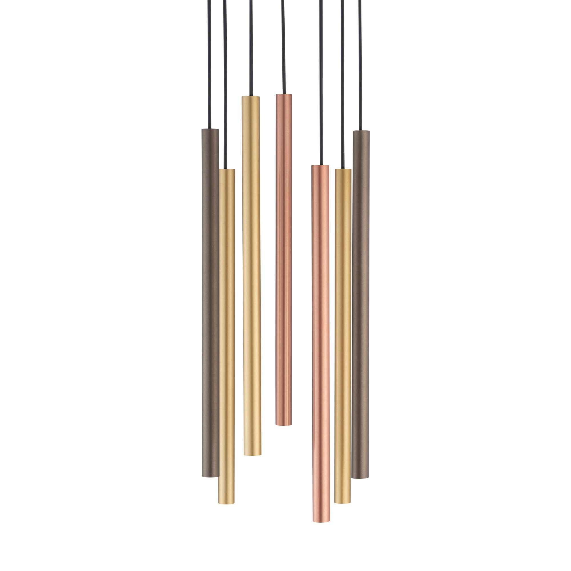 Nowodvorski Lampa wisząca LASER 490 7x10W only LED 50/60Hz - Stal lakierowana - Multikolor