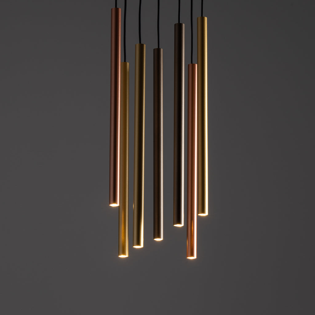 Nowodvorski Lampa wisząca LASER 490 7x10W only LED 50/60Hz - Stal lakierowana - Multikolor