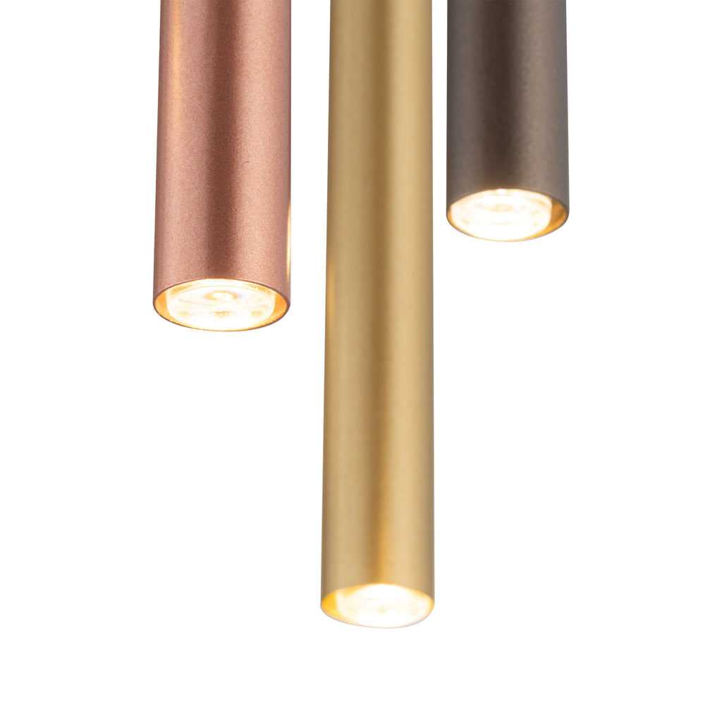 Nowodvorski Lampa wisząca LASER 490 7x10W only LED 50/60Hz - Stal lakierowana - Multikolor