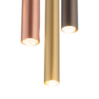 Nowodvorski Lampa wisząca LASER 490 7x10W only LED 50/60Hz - Stal lakierowana - Multikolor
