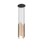Nowodvorski Lampa wisząca LASER 490 7x10W only LED 50/60Hz - Stal lakierowana - Multikolor 10704