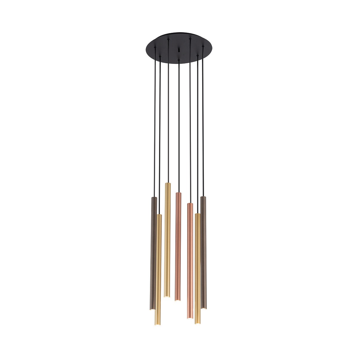 Nowodvorski Lampa wisząca LASER 490 7x10W only LED 50/60Hz - Stal lakierowana - Multikolor 10704
