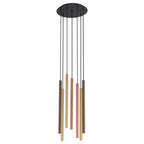 Nowodvorski Lampa wisząca LASER 490 7x10W only LED 50/60Hz - Stal lakierowana - Multikolor