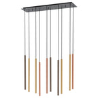 Nowodvorski Lampa wisząca LASER 490 10x10W only LED 50/60Hz - Stal lakierowana - Multikolor