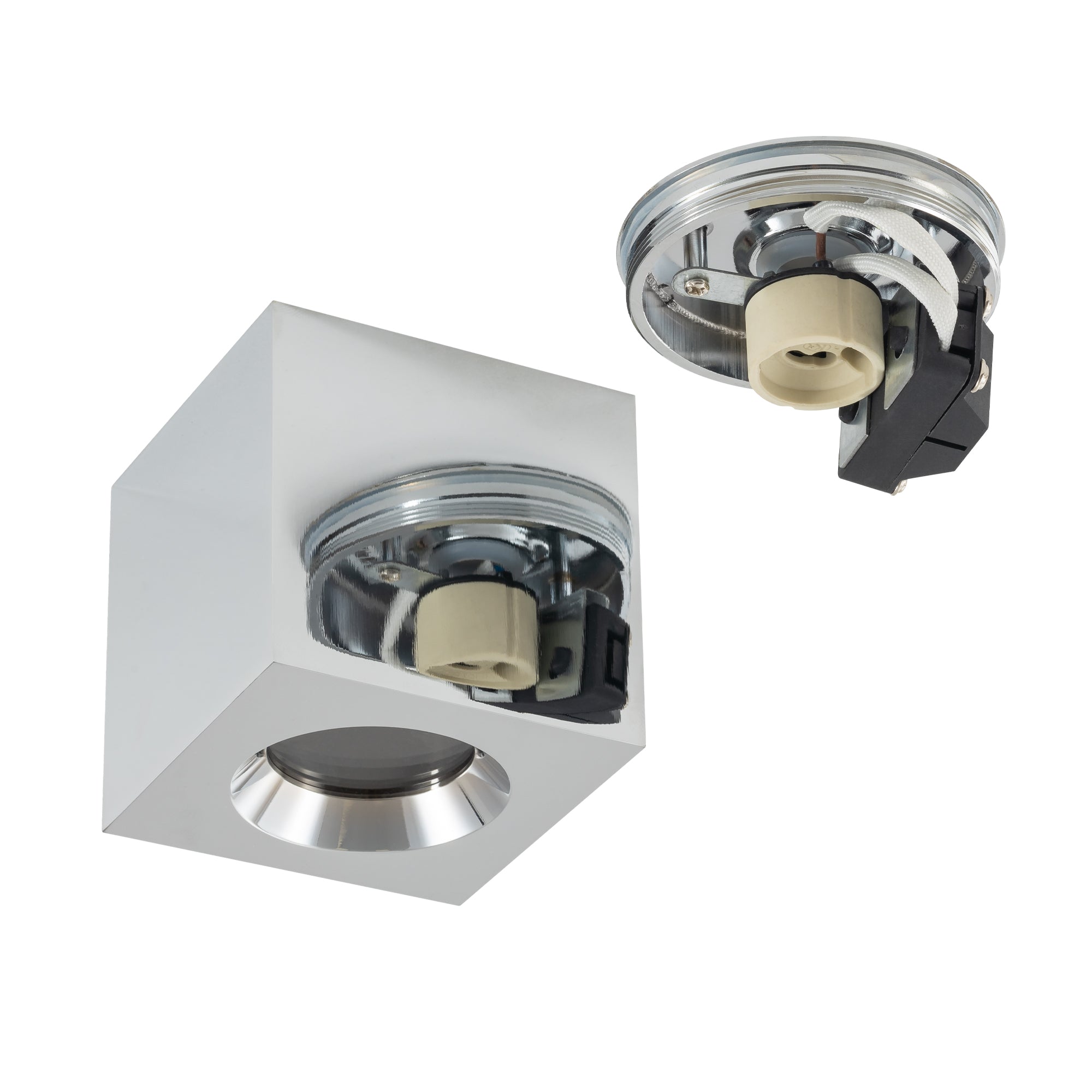 Nowodvorski Lampa downlights natynkowa PARANA 15W only LED 50/60Hz - Aluminium - Chrom