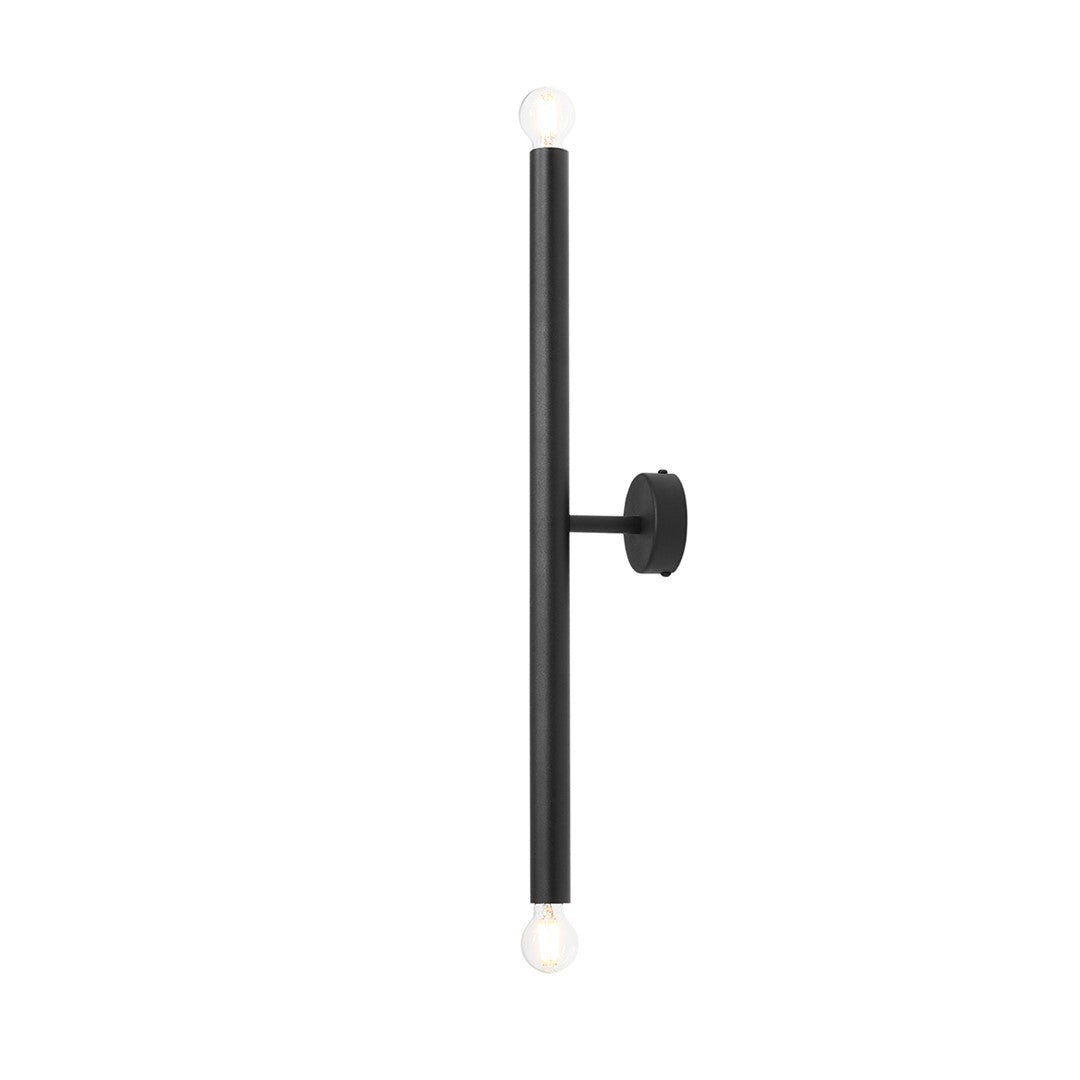 Aldex Kinkiet Tubo 2 Black S - Metal - Czarny 1072D1_S