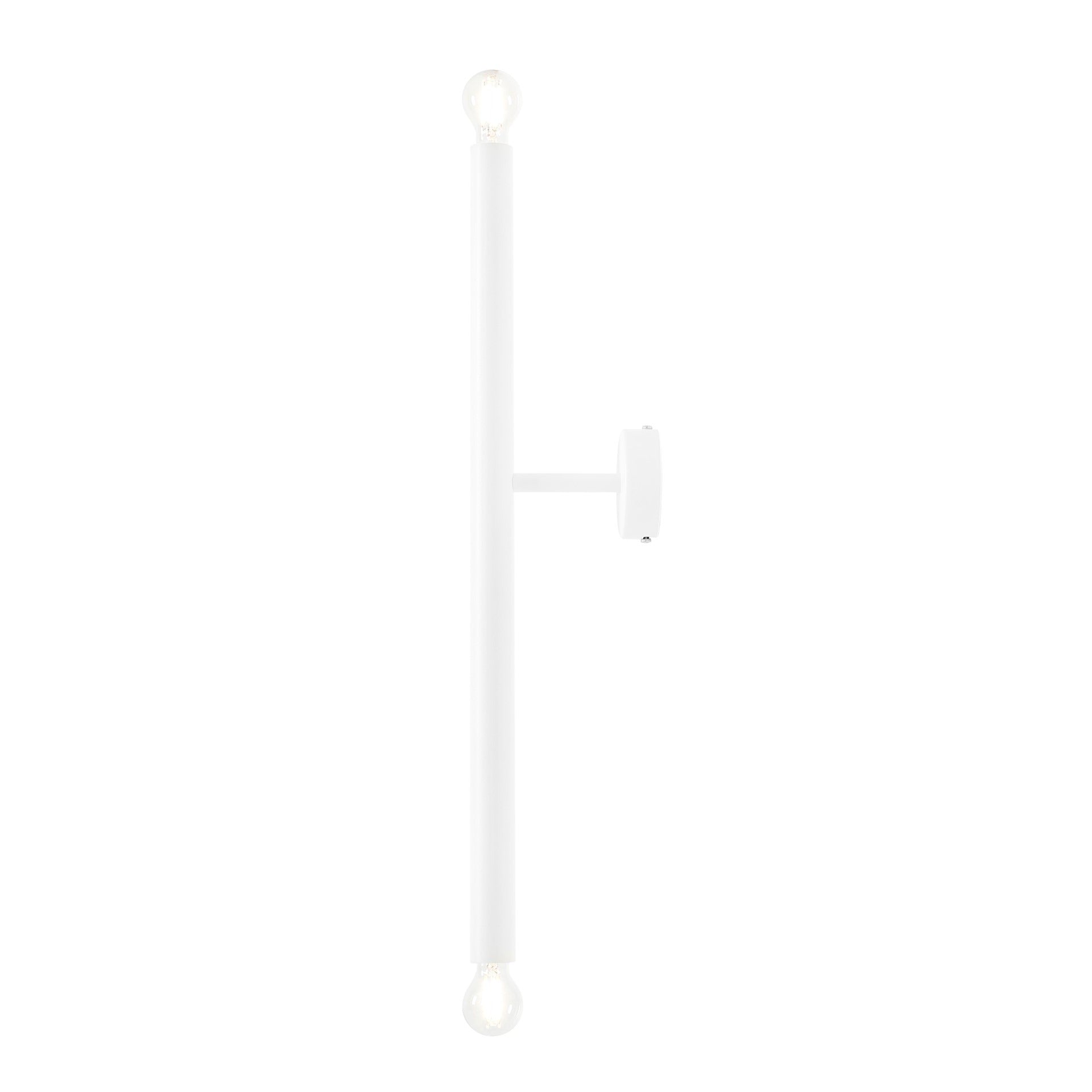 Aldex Kinkiet Tubo 2 White S - Metal - Biały 1072D_S