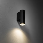 Nowodvorski Kinkiet FOURTY WALL S 10W only LED 50/60Hz - Stal lakierowana - Czarny 10747