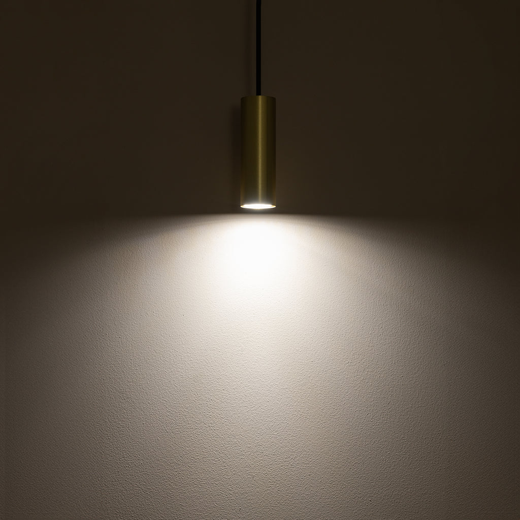 Nowodvorski Lampa wisząca FOURTY S 10W only LED 50/60Hz - Lity mosiądz - Miedziany