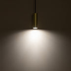 Nowodvorski Lampa wisząca FOURTY S 10W only LED 50/60Hz - Lity mosiądz - Miedziany