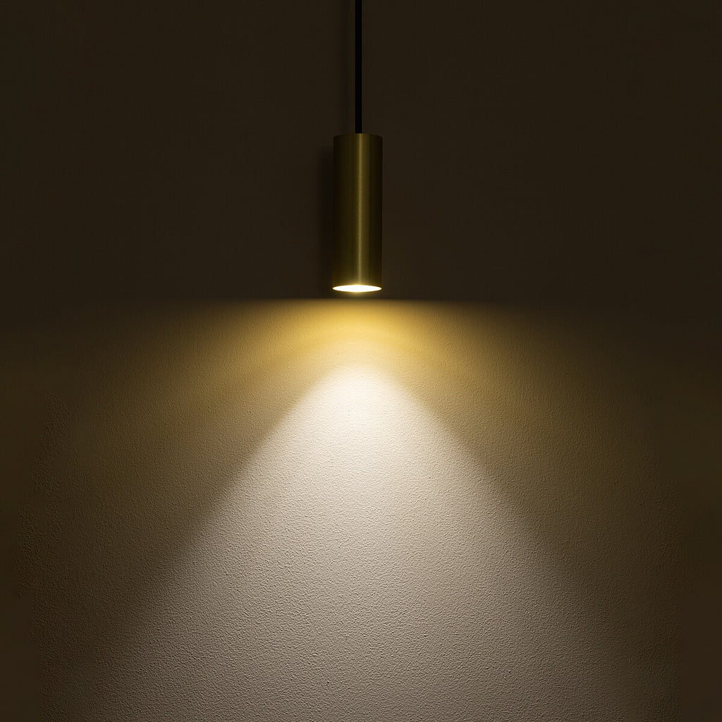 Nowodvorski Lampa wisząca FOURTY S 10W only LED 50/60Hz - Lity mosiądz - Miedziany 10766