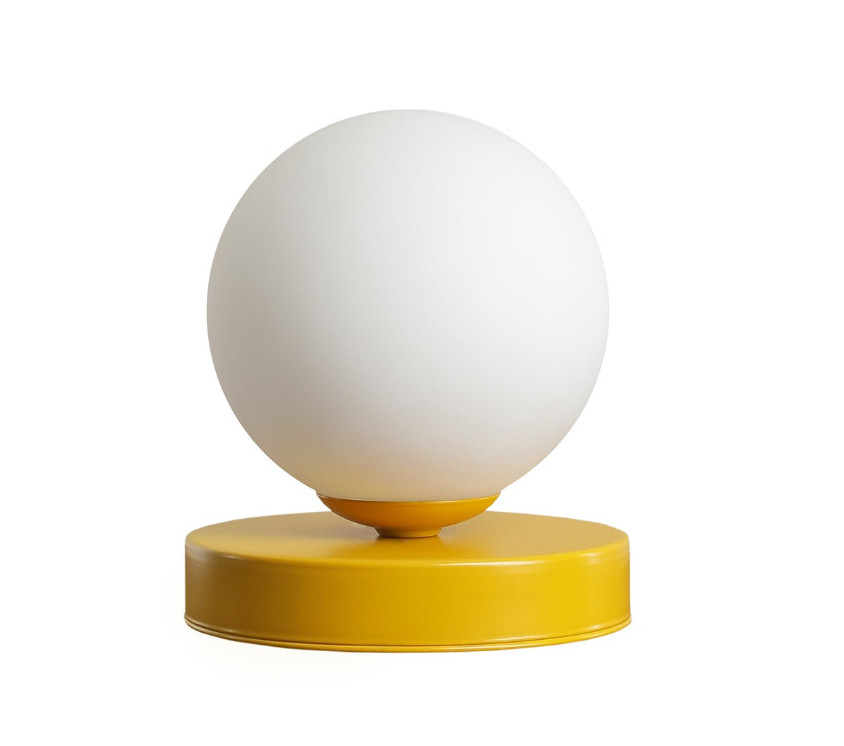 Aldex Lampka Biurkowa Ball Mustard S - Metal - Musztardowy 1076B14_S