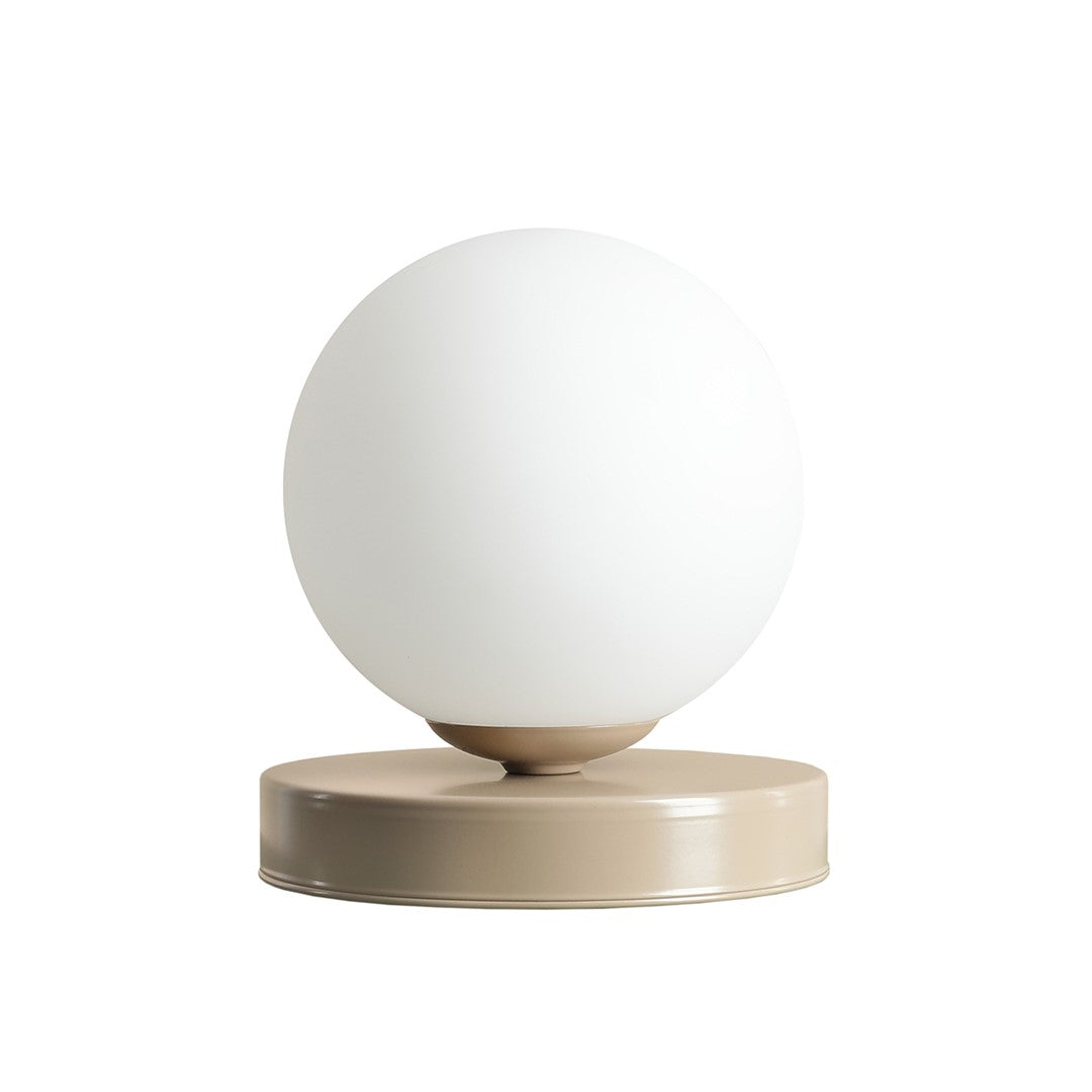 Aldex Lampka Biurkowa Ball Beige S - Metal - Beżowy 1076B17_S