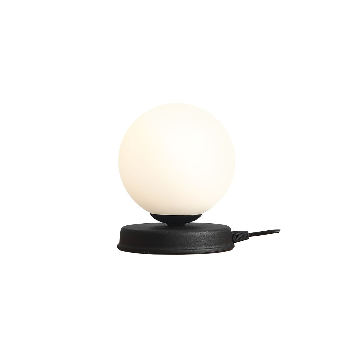 Aldex Lampka Biurkowa Ball Black S - Metal - Czarny 1076B1_S