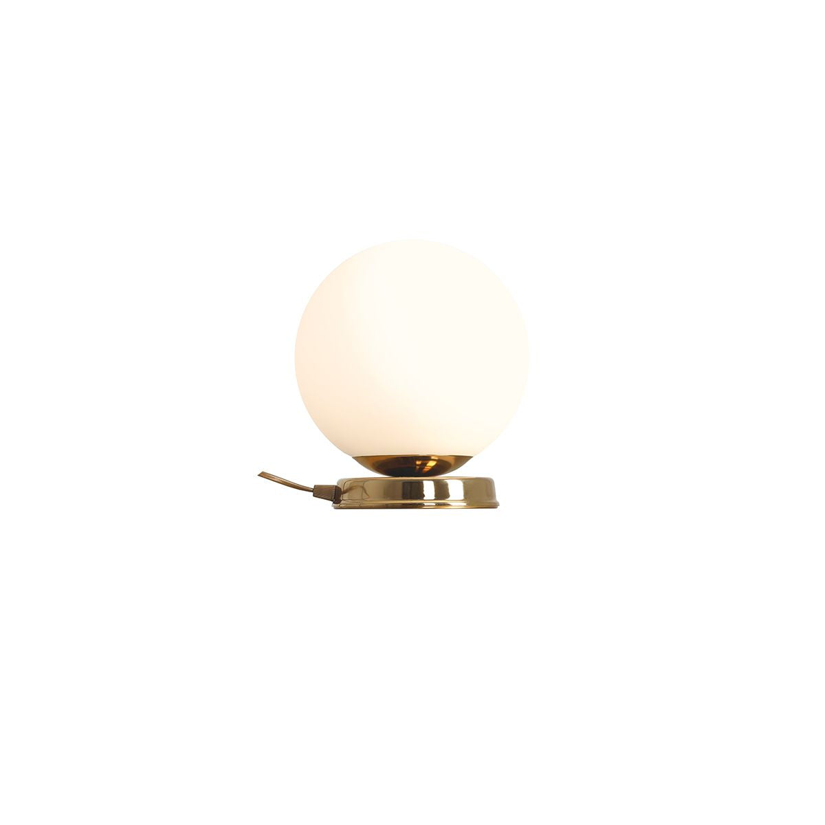 Aldex Lampka Biurkowa Ball Gold M - Metal - Złoty 1076B30_M