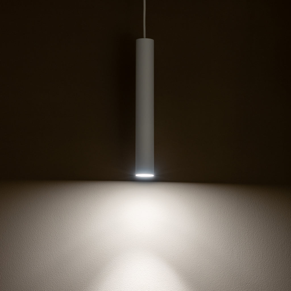 Nowodvorski Lampa wisząca FOURTY M 10W only LED 50/60Hz - Stal lakierowana - Biały