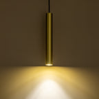 Nowodvorski Lampa wisząca FOURTY M 10W only LED 50/60Hz - Lity mosiądz - Miedziany