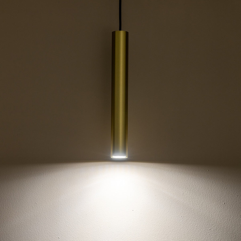 Nowodvorski Lampa wisząca FOURTY M 10W only LED 50/60Hz - Lity mosiądz - Miedziany 10772