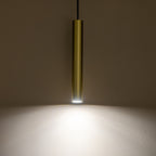 Nowodvorski Lampa wisząca FOURTY M 10W only LED 50/60Hz - Lity mosiądz - Miedziany 10772