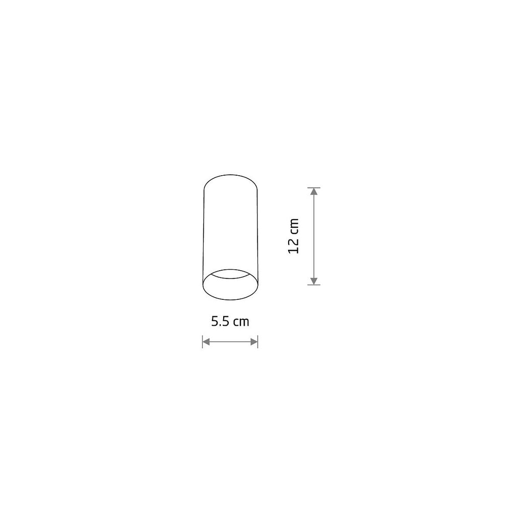Nowodvorski Lampa downlights natynkowa MONO S 10W only LED 50/60Hz - Stal lakierowana - Biały I 10776