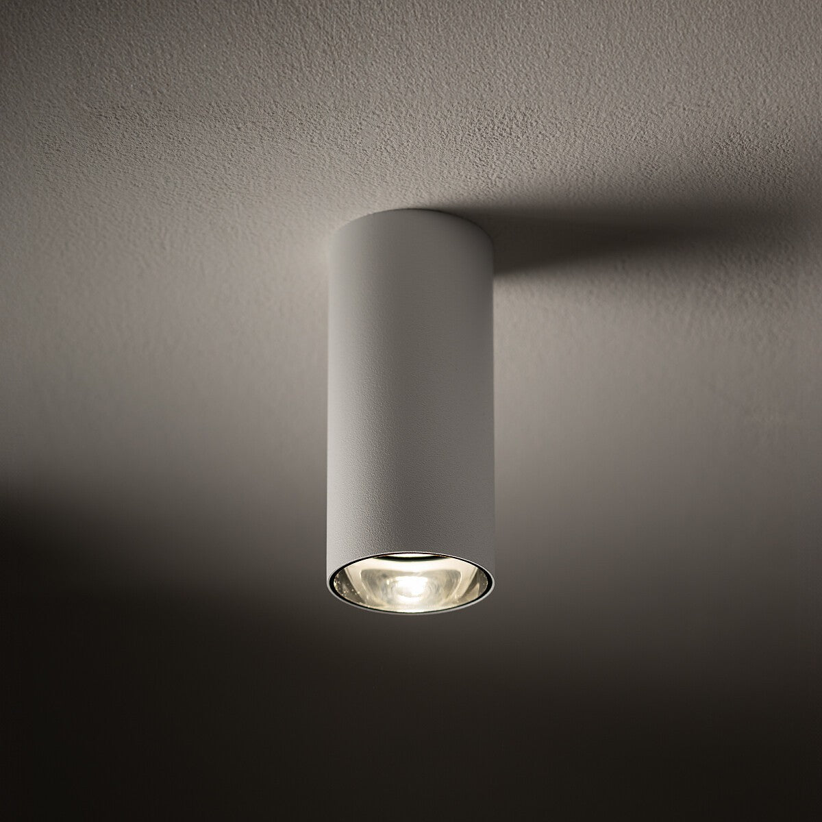 Nowodvorski Lampa downlights natynkowa MONO S 10W only LED 50/60Hz - Stal lakierowana - Biały III 10784 - lampa włączona