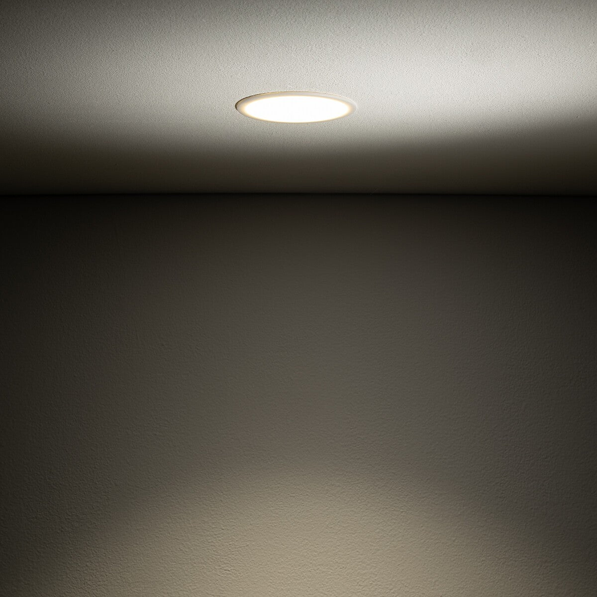 Nowodvorski Lampa downlights podtynkowa CUP 10W only LED 50/60Hz - Tworzywo sztuczne ABS - Biały 10788 - lampa włączona