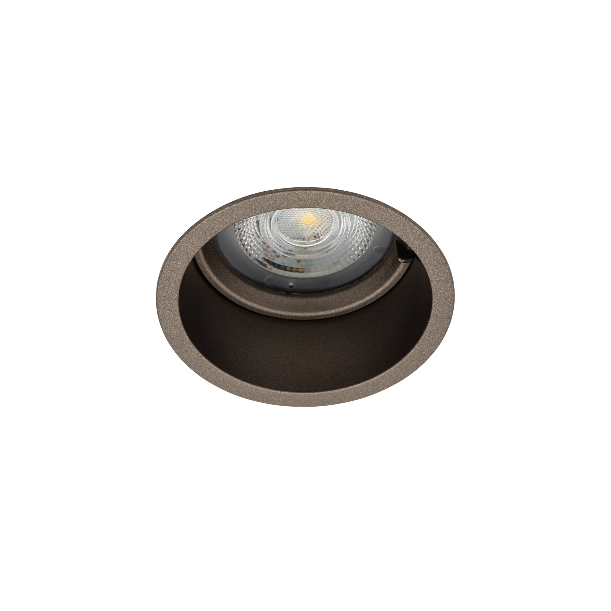 Nowodvorski Lampa downlights podtynkowa CUP 10W only LED 50/60Hz - Tworzywo sztuczne ABS - Satynowy czekoladowy