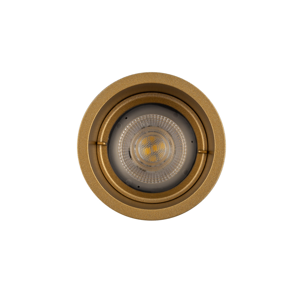 Nowodvorski Lampa downlights podtynkowa CUP 10W only LED 50/60Hz - Tworzywo sztuczne ABS - Satynowy złoty