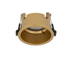 Nowodvorski Lampa downlights podtynkowa CUP 10W only LED 50/60Hz - Tworzywo sztuczne ABS - Satynowy złoty