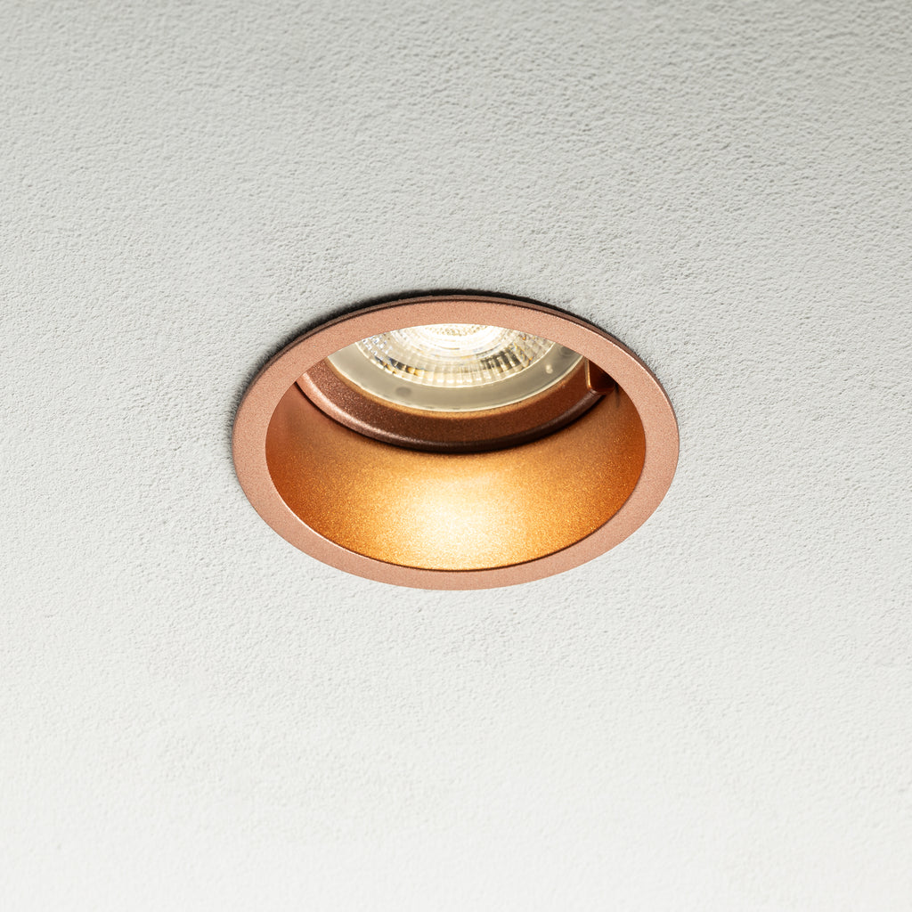 Nowodvorski Lampa downlights podtynkowa CUP 10W only LED 50/60Hz - Tworzywo sztuczne ABS - Satynowa miedź