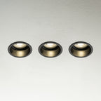 Nowodvorski Lampa downlights podtynkowa CUP 3 PC SET 10W only LED 50/60Hz - Tworzywo sztuczne ABS - Czarny