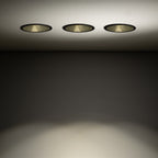 Nowodvorski Lampa downlights podtynkowa CUP 3 PC SET 10W only LED 50/60Hz - Tworzywo sztuczne ABS - Czarny 10794