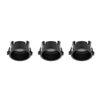 Nowodvorski Lampa downlights podtynkowa CUP 3 PC SET 10W only LED 50/60Hz - Tworzywo sztuczne ABS - Czarny