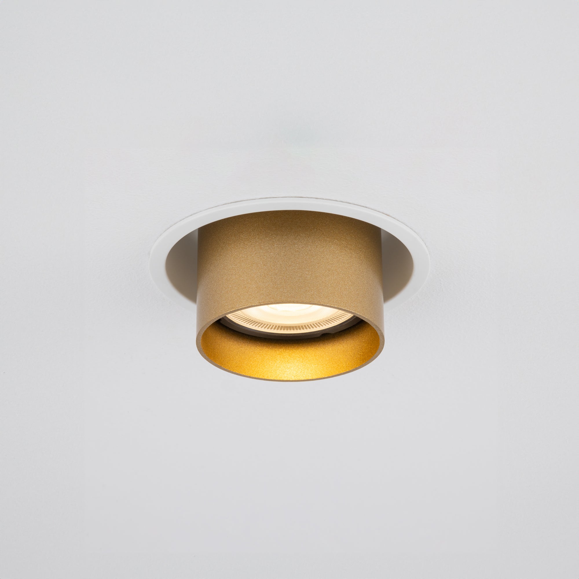 Nowodvorski Lampa downlights podtynkowa MONO SLIDE 10W only LED 50/60Hz - Stal lakierowana - Satynowy złoty I