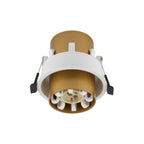 Nowodvorski Lampa downlights podtynkowa MONO SLIDE 10W only LED 50/60Hz - Stal lakierowana - Satynowy złoty I