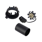 Nowodvorski Lampa downlights podtynkowa MONO SLIDE 10W only LED 50/60Hz - Stal lakierowana - Czarny