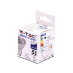 5W GU10 Żarówka LED / Chip SAMSUNG / Barwa:4000K / Trzonek:GU10