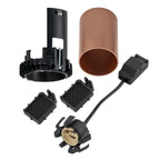 Nowodvorski Lampa downlights podtynkowa MONO SLIDE TRIMLESS 10W only LED 50/60Hz - Stal lakierowana - Satynowa miedź