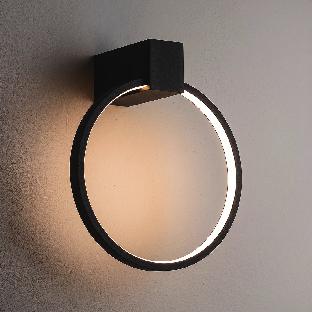 Nowodvorski Kinkiet CIRCOLO LED XS 9W 50/60Hz 200lm - Aluminium lakierowane - Czarny 10858