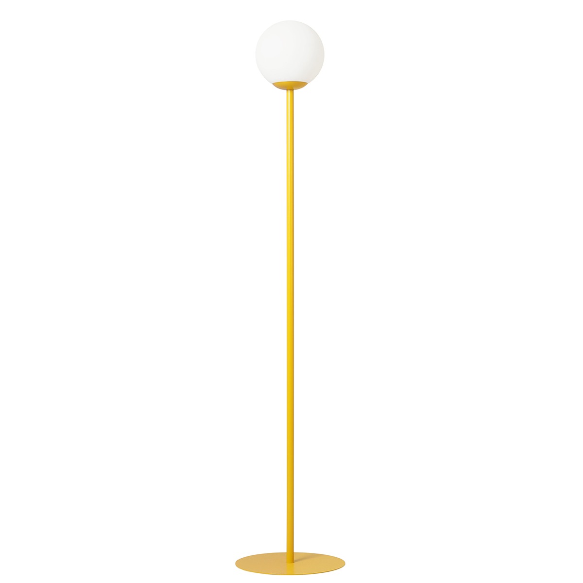 Aldex Lampa Stojąca Pinne Mustard - Metal / szkło - Musztardowy 1080A14