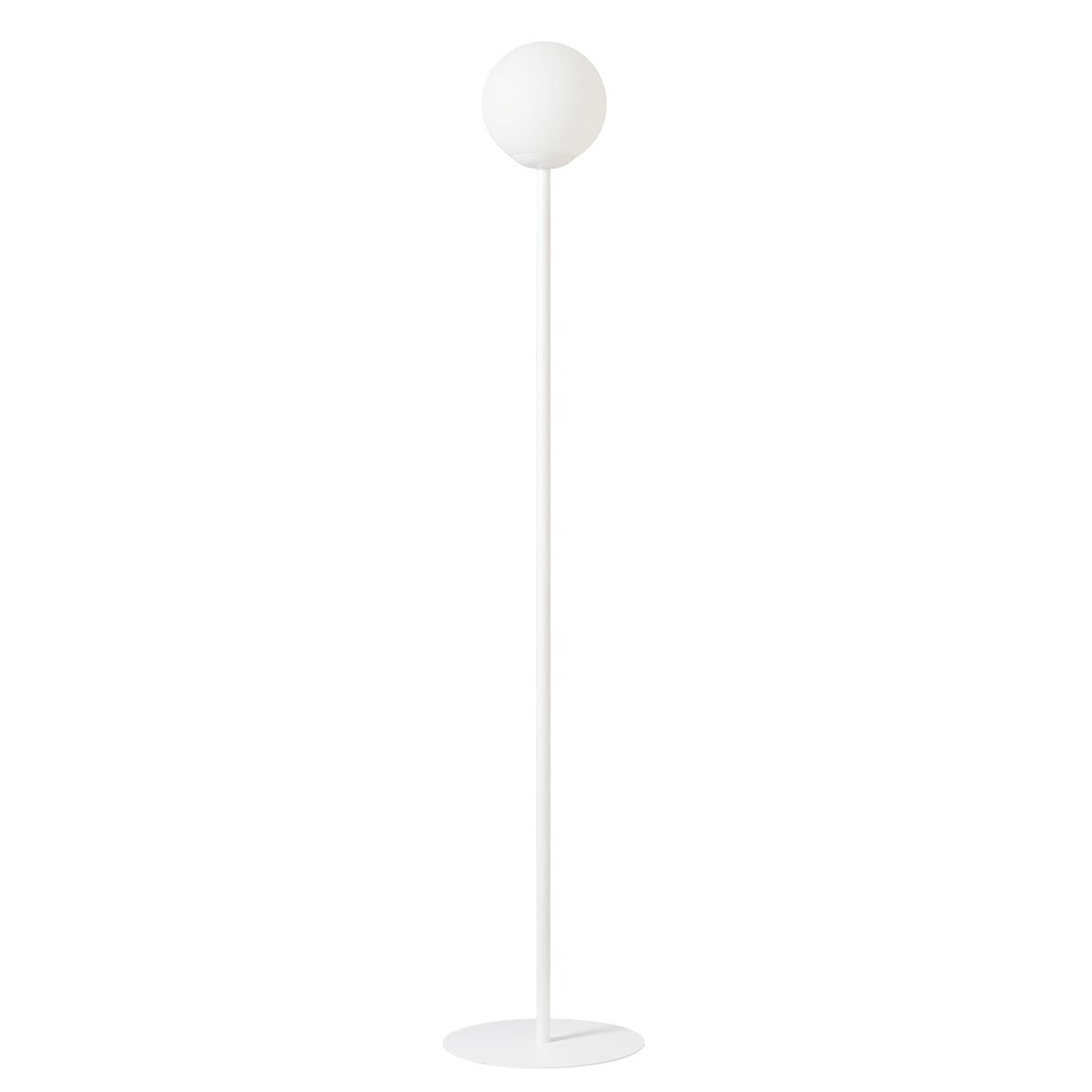 Aldex Lampa Stojąca Pinne White - Metal / szkło - Biały 1080A